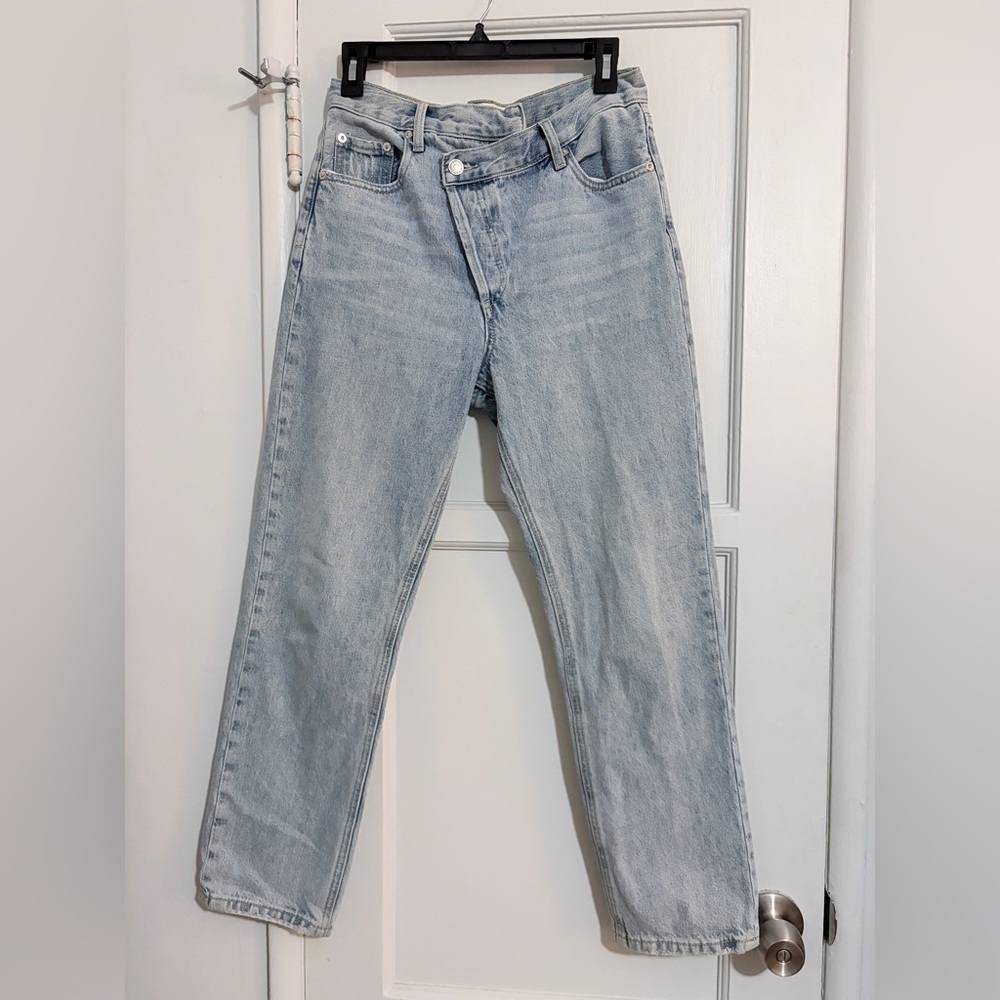 Agolde High Rise Jeans size 27 Criss Cross